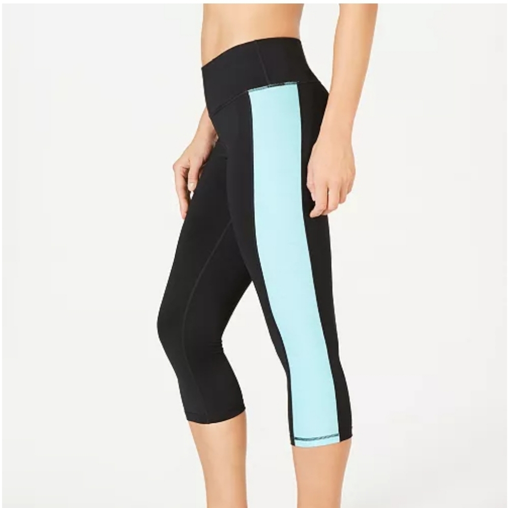 Colorblocked Cropped Leggings